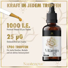 Vitamin D3 Tropfen 1000ie